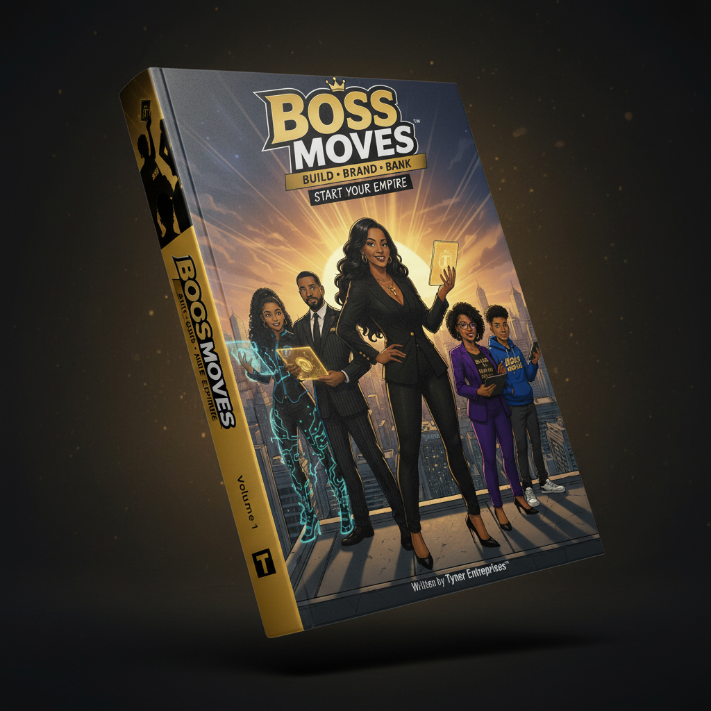 Boss Moves™ 3D Book Mockup