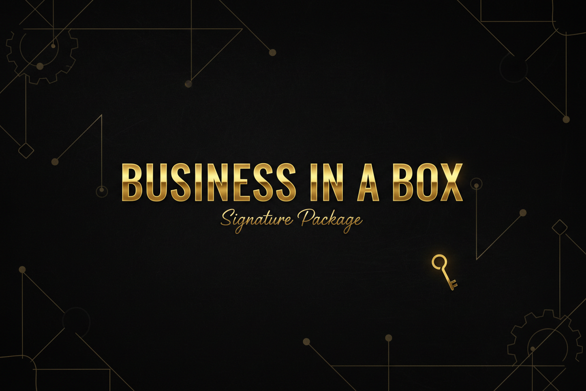 Business in a Box Banner