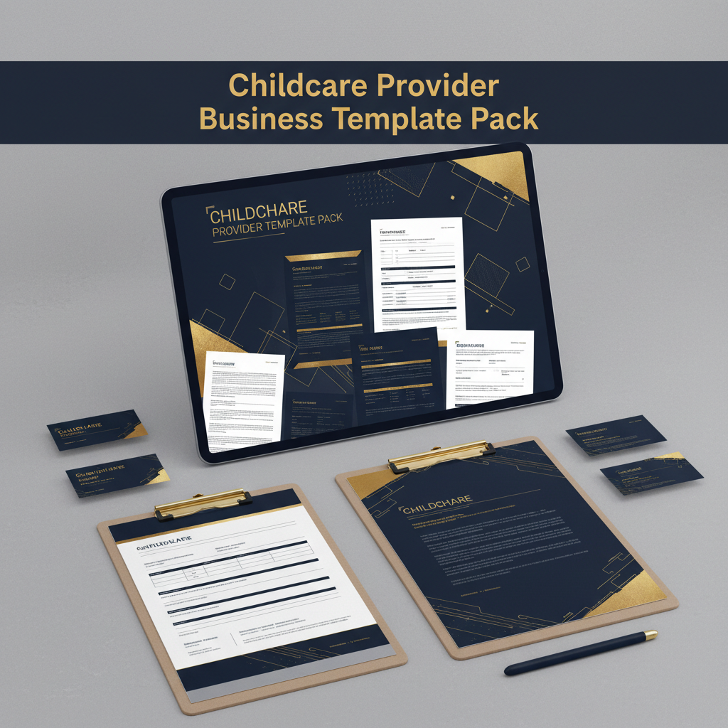 Childcare Provider Template Pack